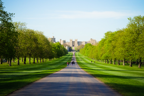 virtual office - Windsor,Castle,,London,England,Uk,,View,From,The,Green,Long