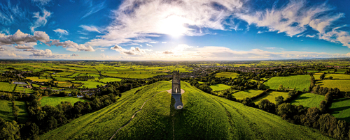 virtual office - Glastonbury,Tor,Near,Glastonbury,In,The,English,County,Of,Somerset,